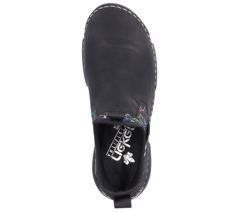 Ghete sport, dama, RIEKER, ANTISTRESS, 45957-00 negru, piele ecologica